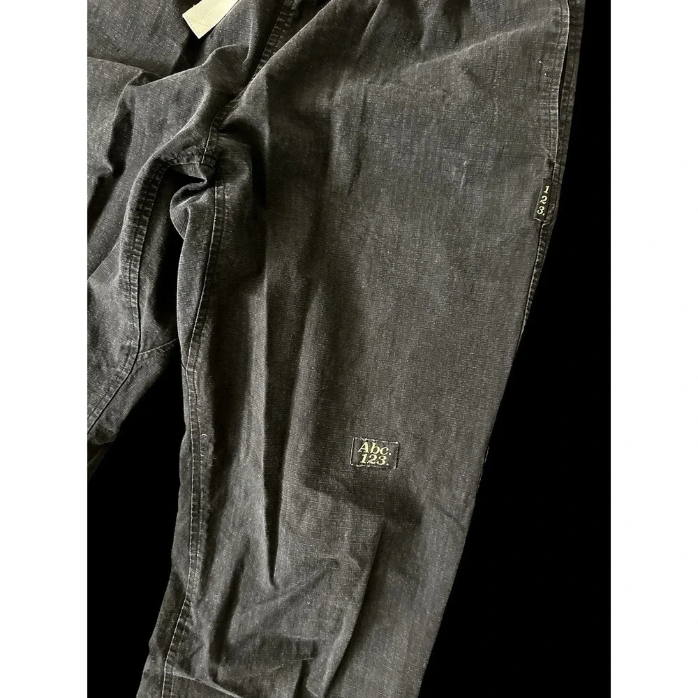 Advisory Board Crystals Abc 123 Ripstop Pants Mens Size Large Black Designer